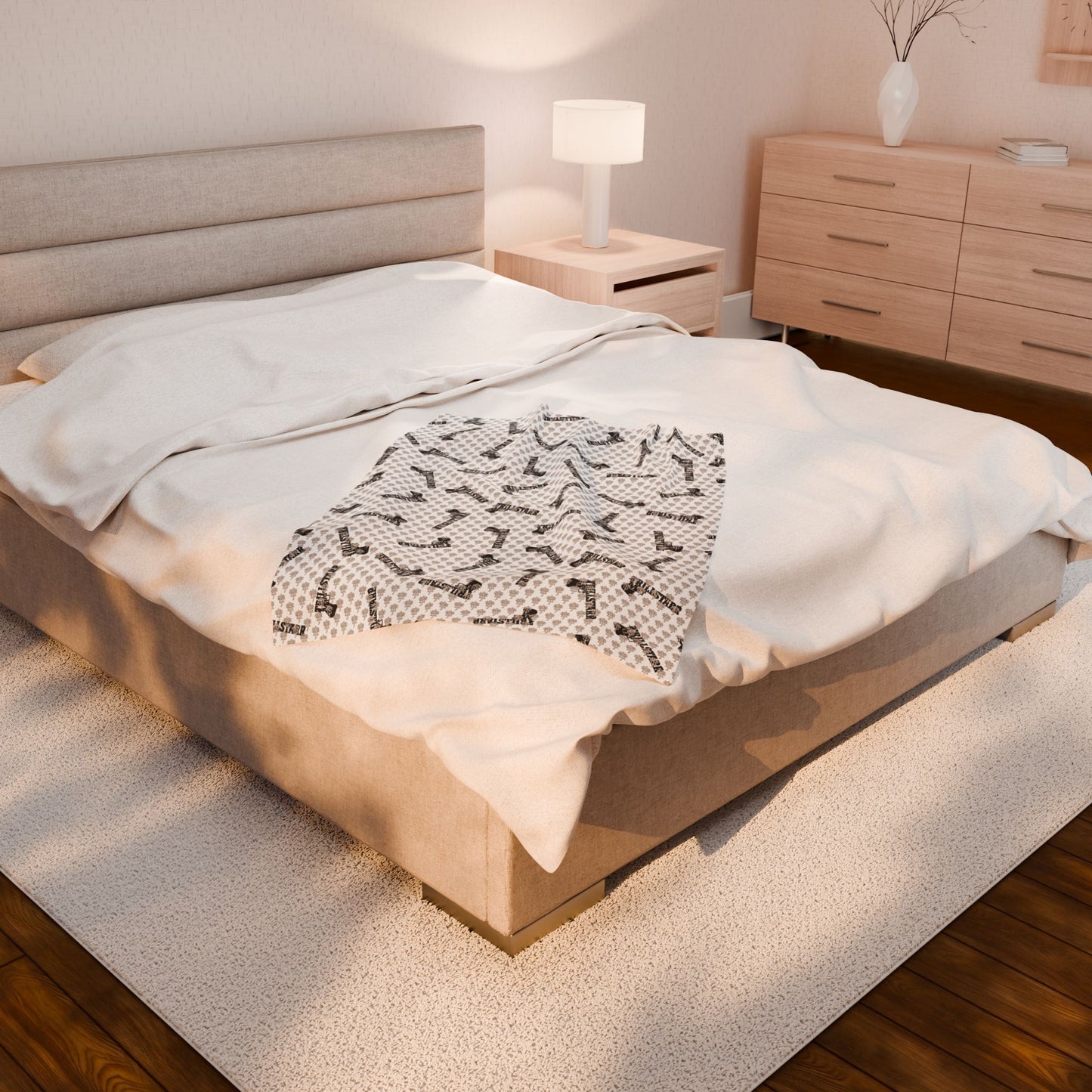 TRILL STARR Velveteen Plush Blanket