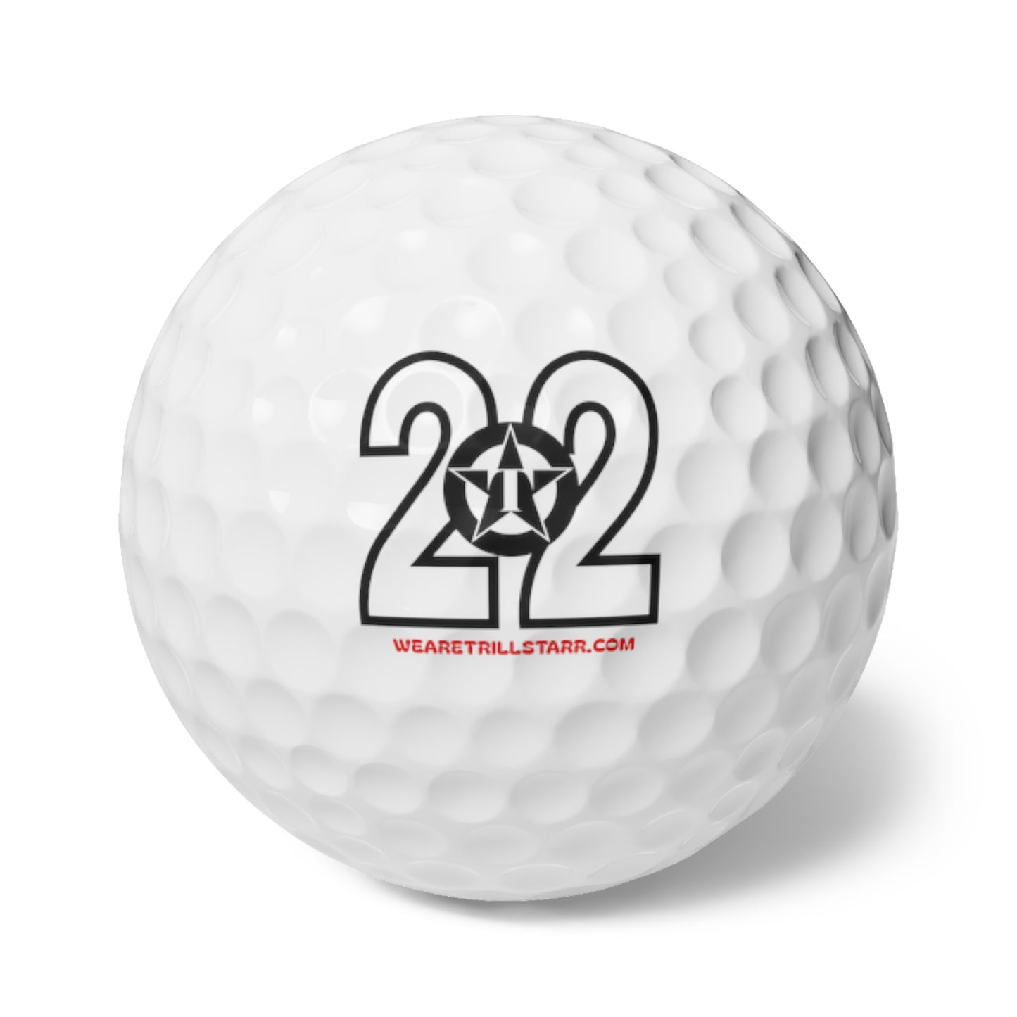 TRILL STARR Golf Balls, 6pcs