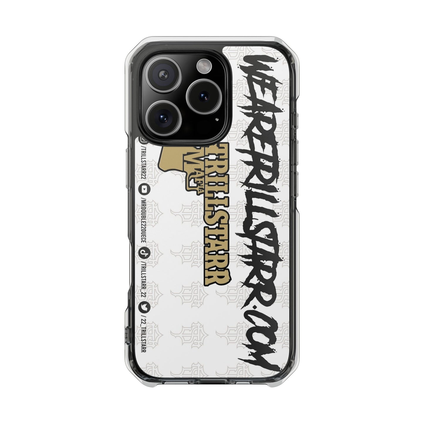 TRILL STARR Magnetic Clear Impact Cases