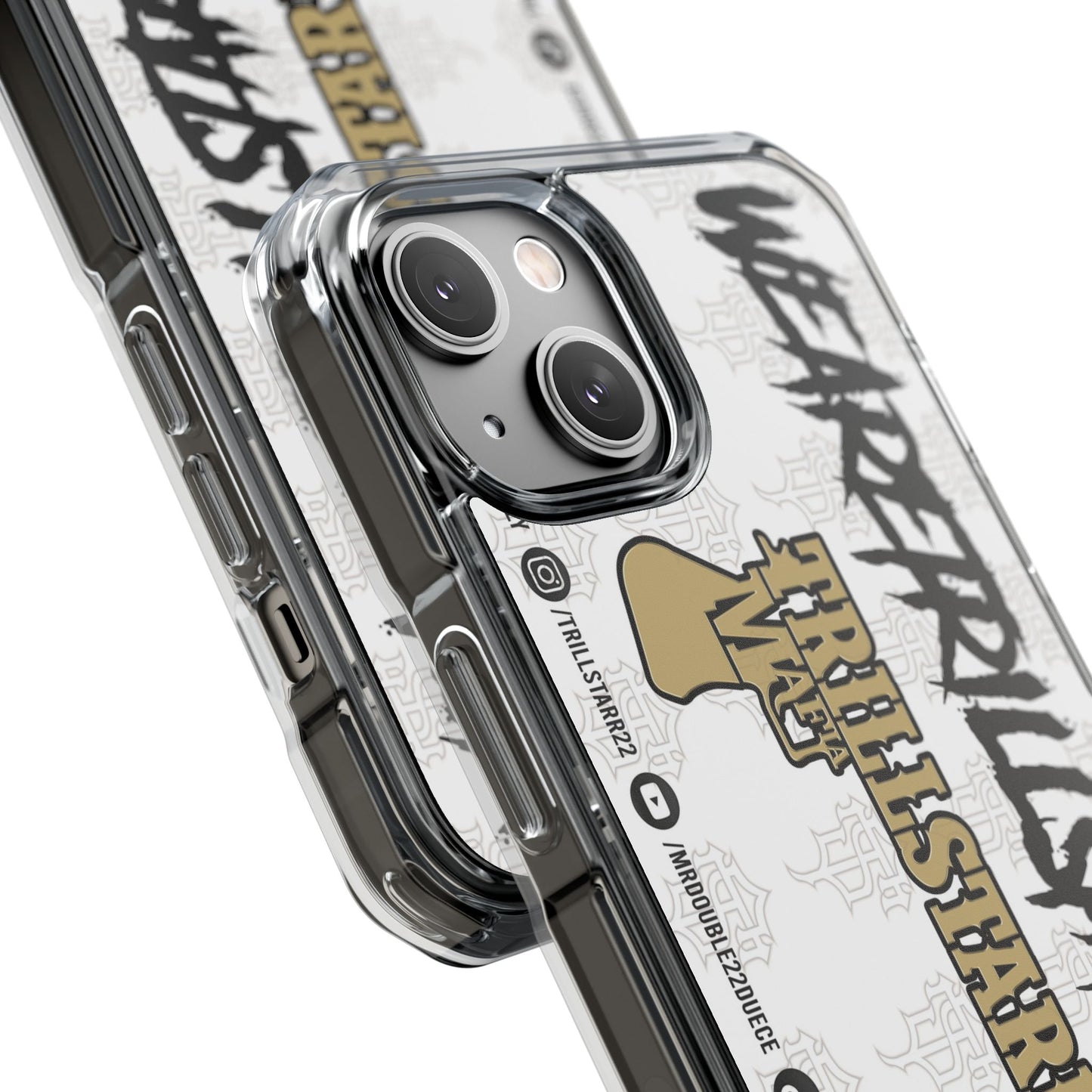 TRILL STARR Magnetic Clear Impact Cases
