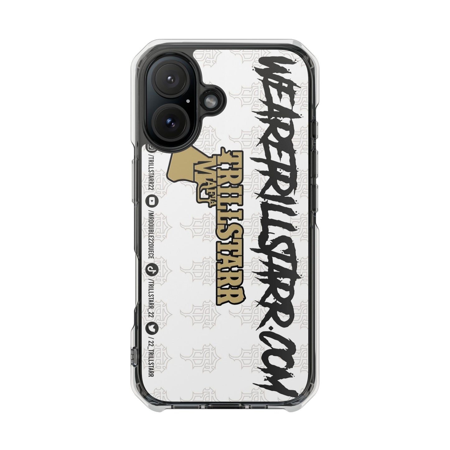 TRILL STARR Magnetic Clear Impact Cases