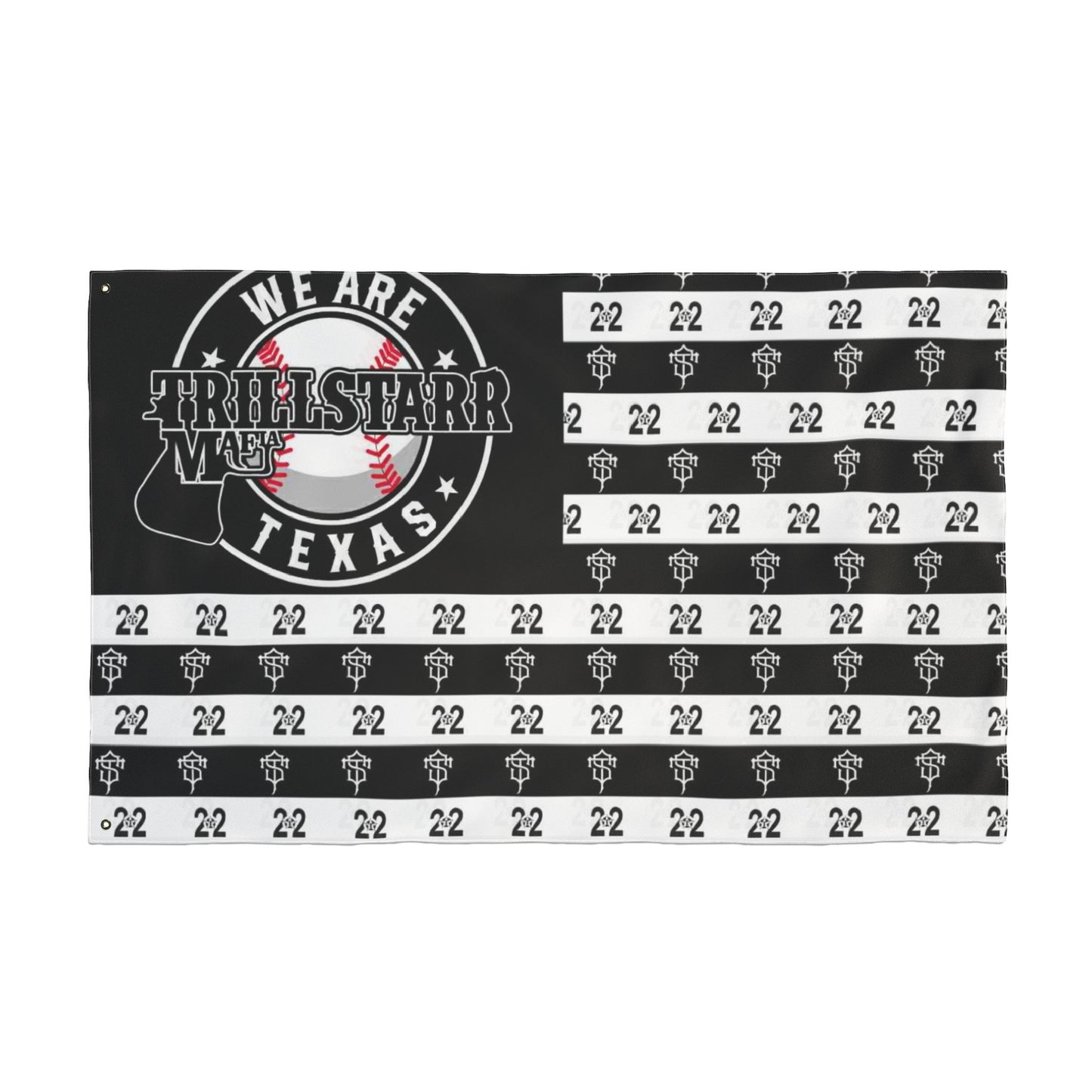 TRILL STARR Double Sided Flag