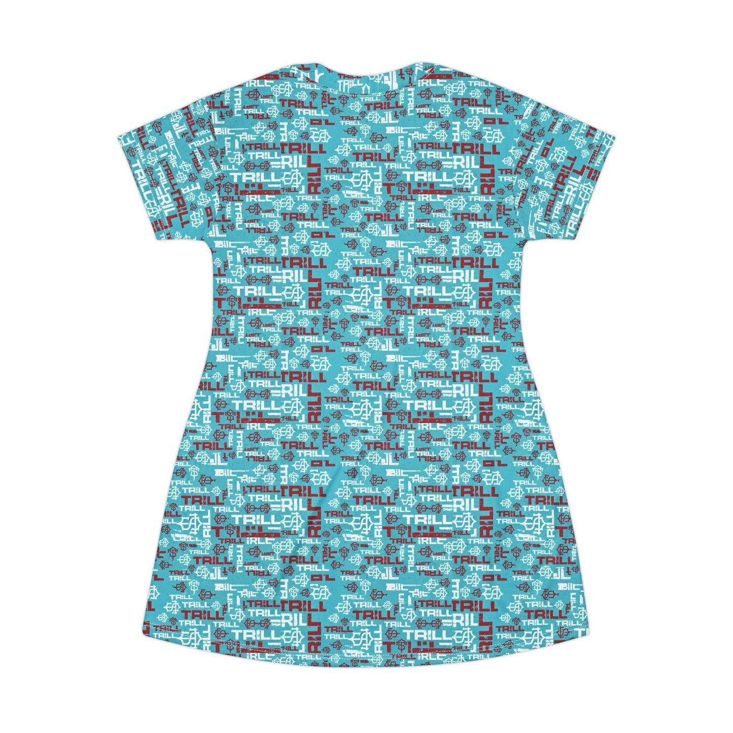TRILL STARR T-Shirt Dress (AOP)