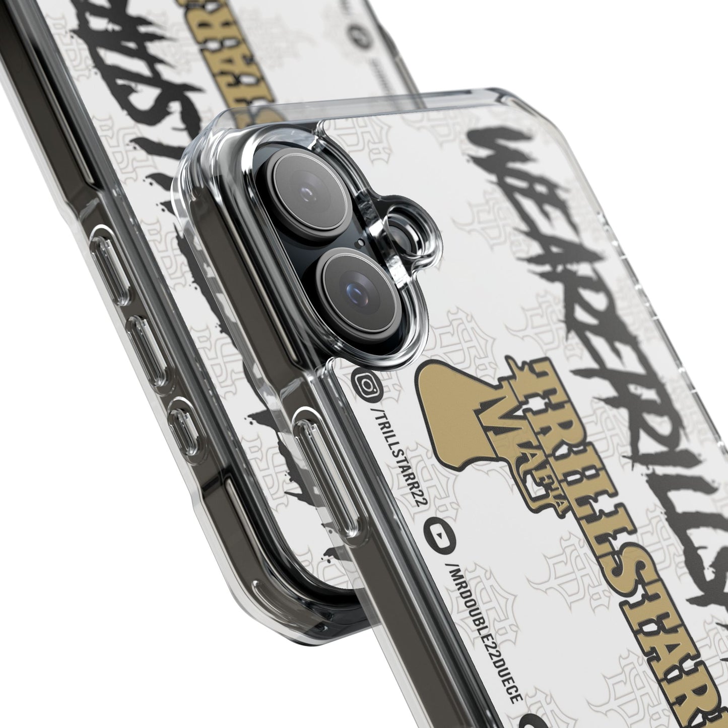 TRILL STARR Magnetic Clear Impact Cases