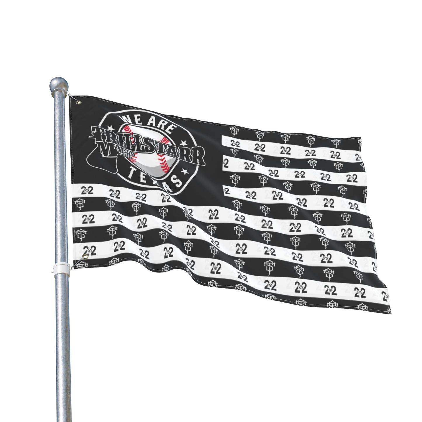 TRILL STARR Double Sided Flag
