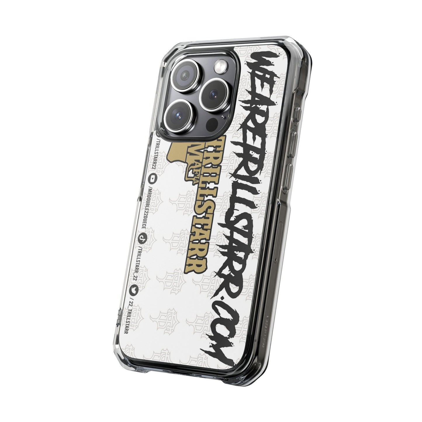 TRILL STARR Magnetic Clear Impact Cases