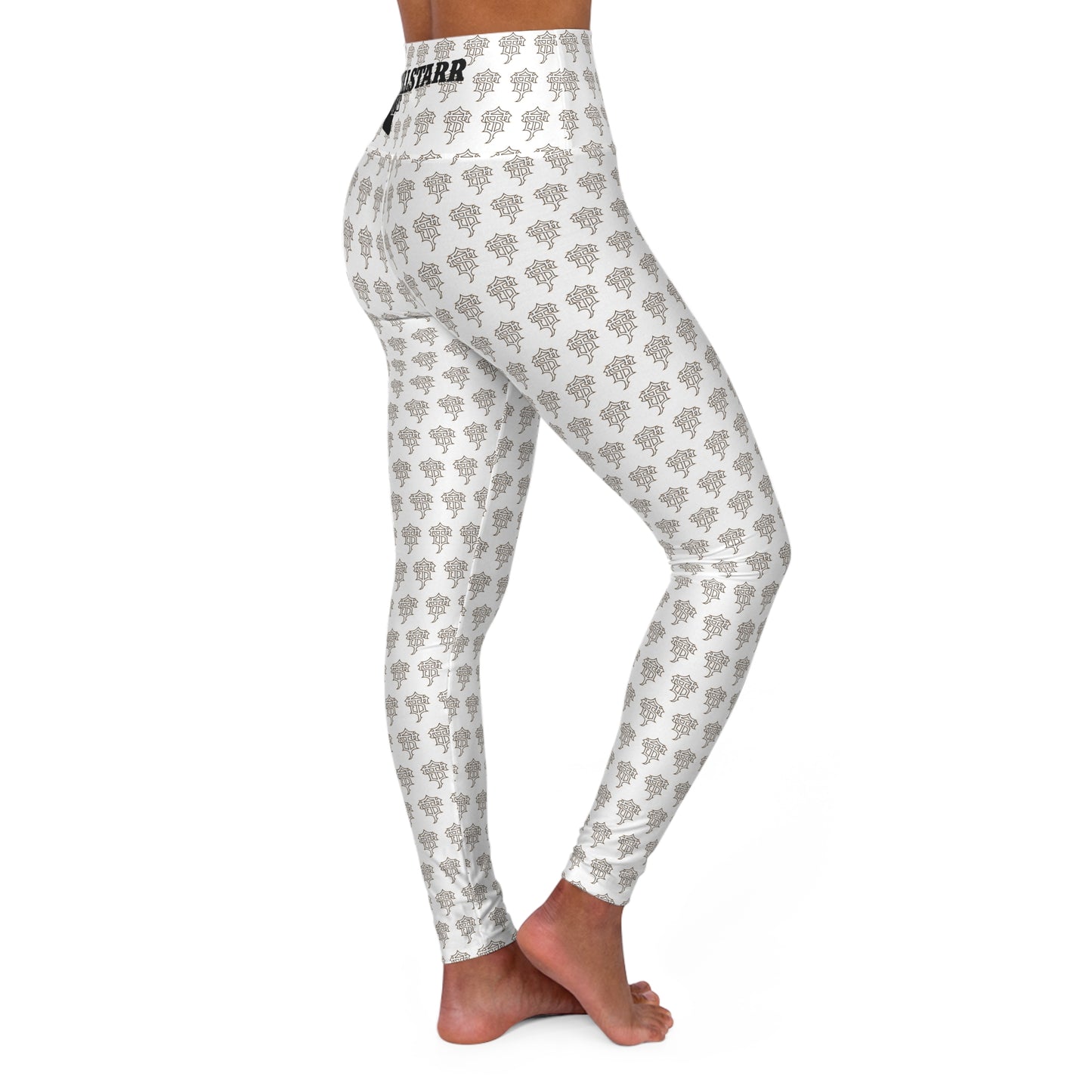TRILL STARR High Waisted Yoga Leggings (AOP)