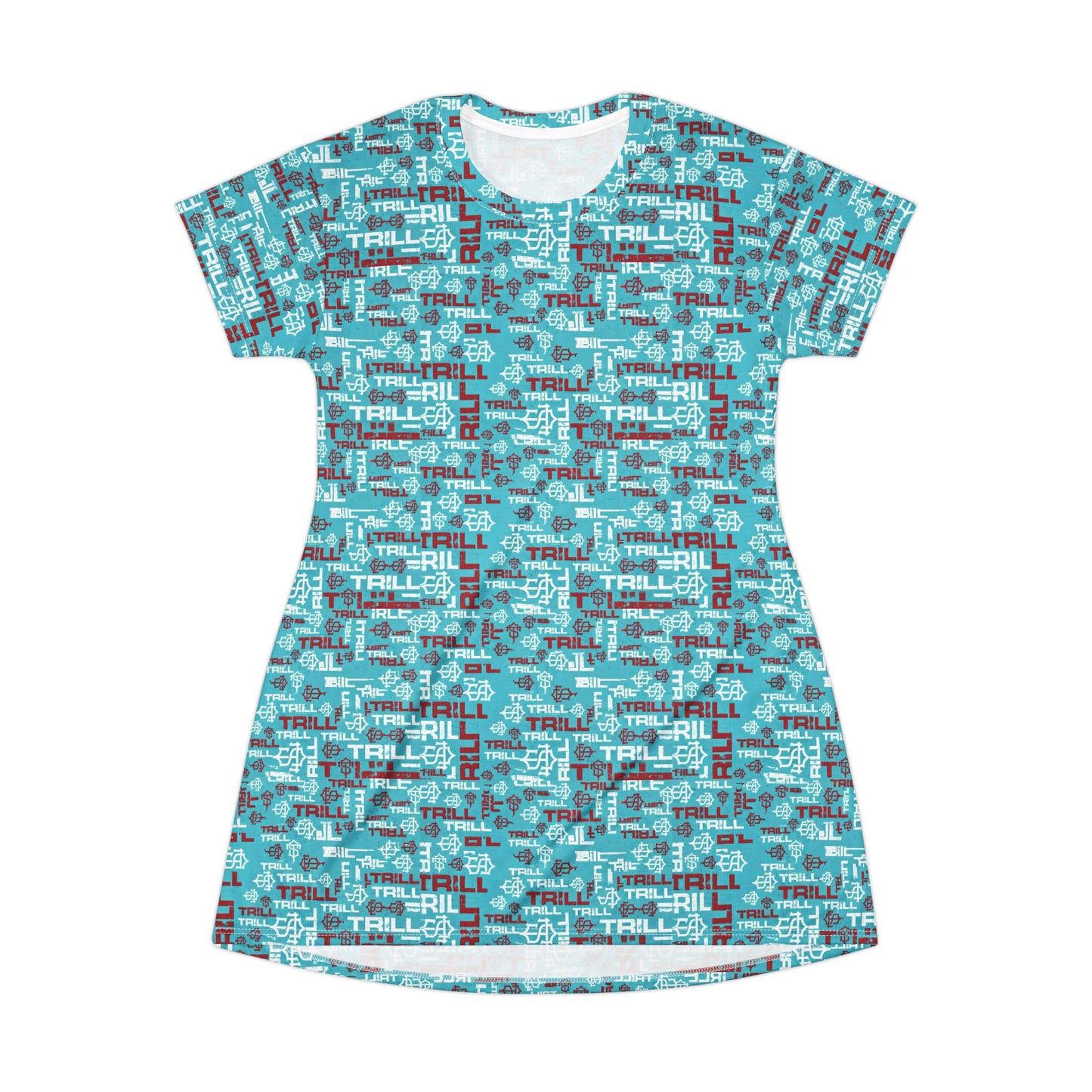 TRILL STARR T-Shirt Dress (AOP)