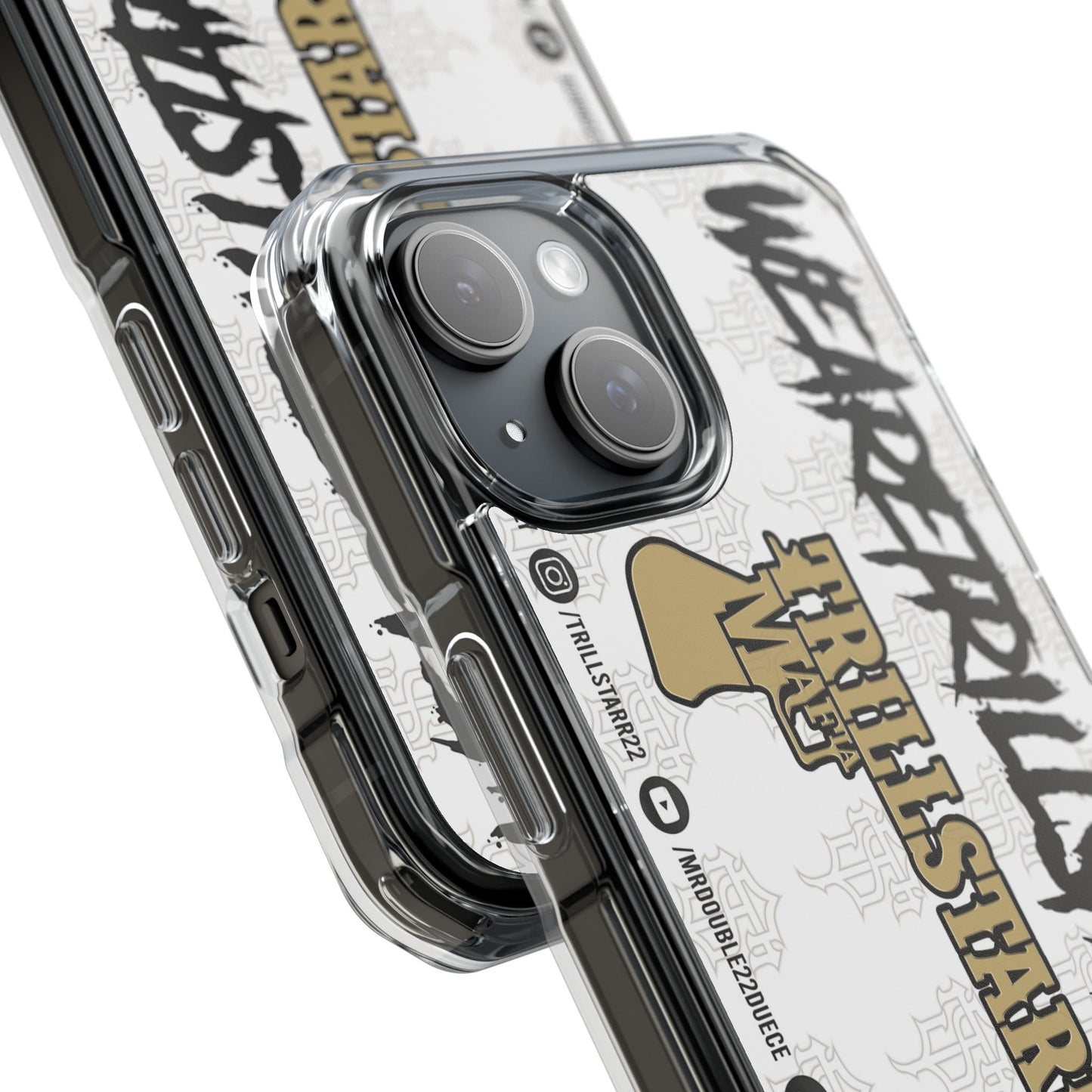 TRILL STARR Magnetic Clear Impact Cases