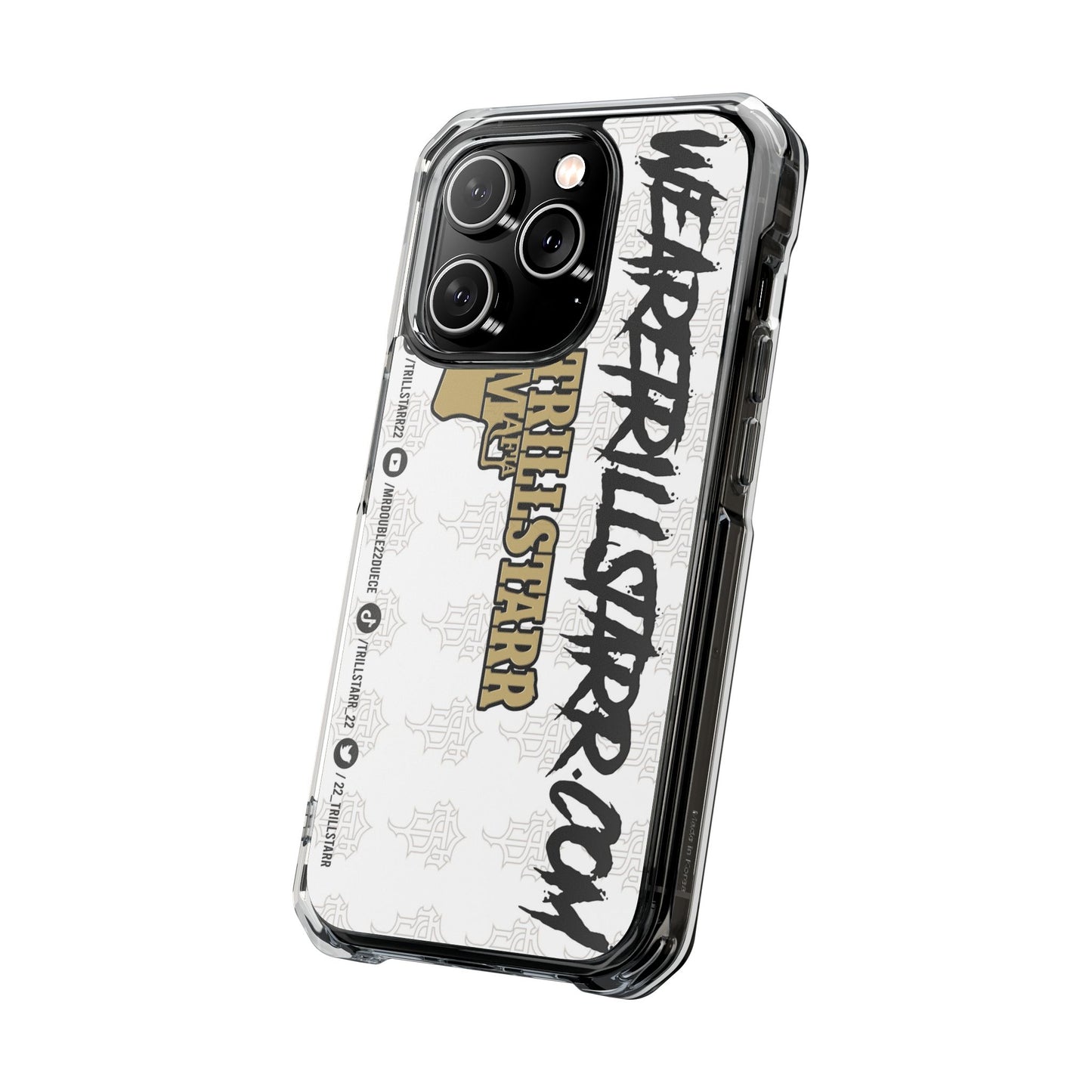 TRILL STARR Magnetic Clear Impact Cases