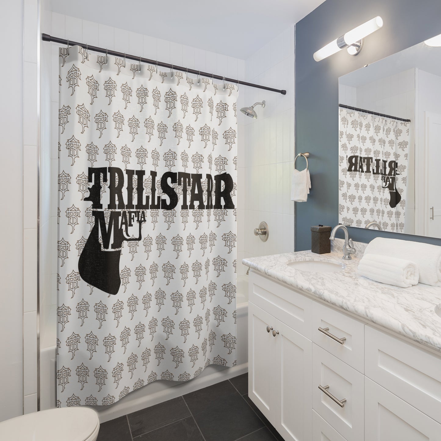 TRILL STARR Shower Curtains