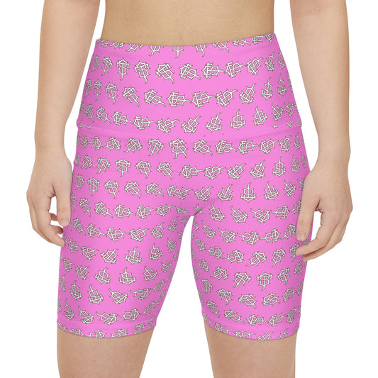 TRILL STARR Women's Workout Shorts (AOP)