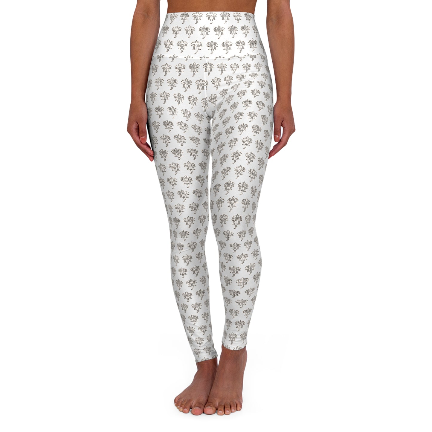 TRILL STARR High Waisted Yoga Leggings (AOP)