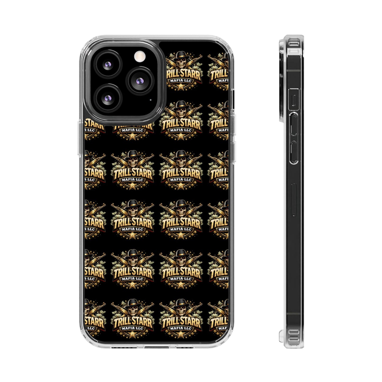 TRILL STARR Magnetic Clear Impact-Resistant Cases