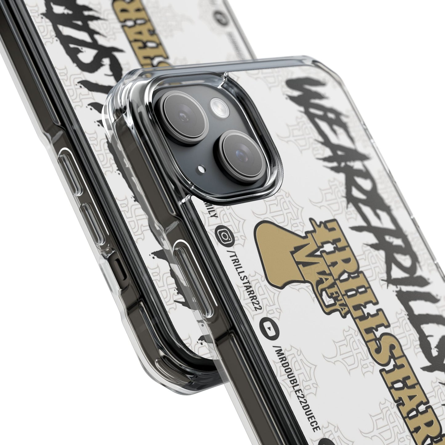 TRILL STARR Magnetic Clear Impact Cases