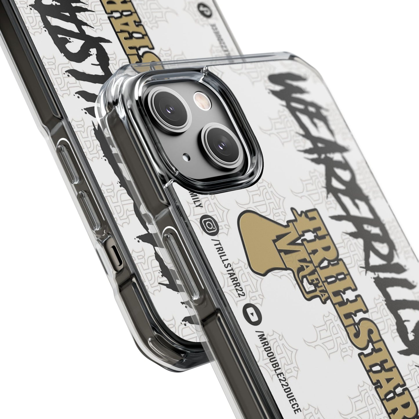TRILL STARR Magnetic Clear Impact Cases