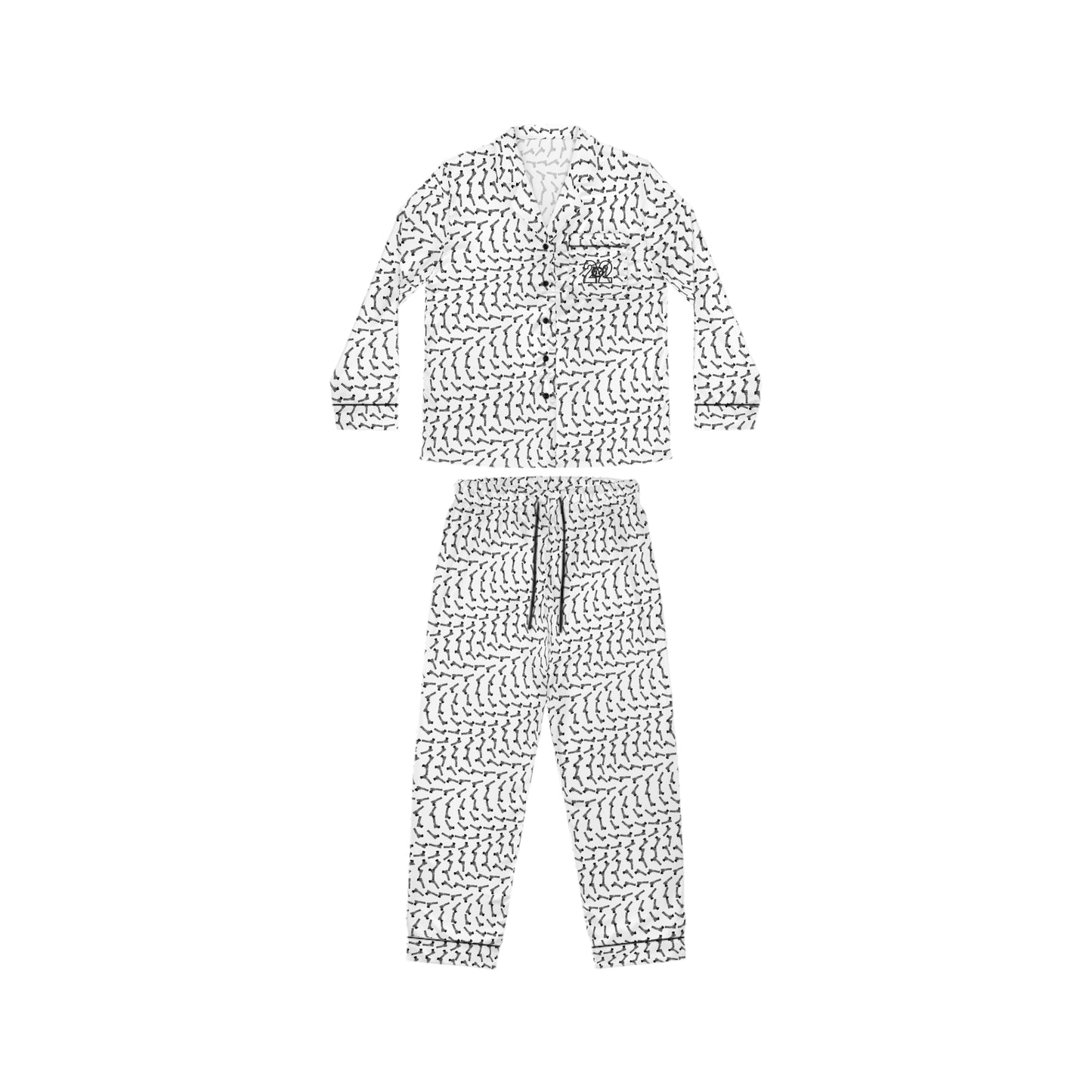 TRILL STARR Women's Satin Pajamas (AOP)