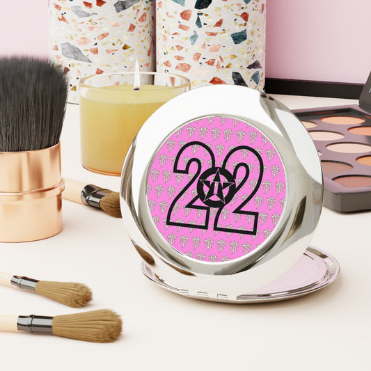 TRILL STARR Compact Travel Mirror