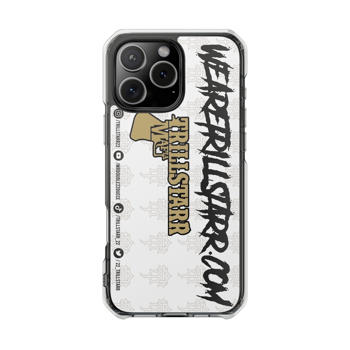 TRILL STARR Magnetic Clear Impact Cases