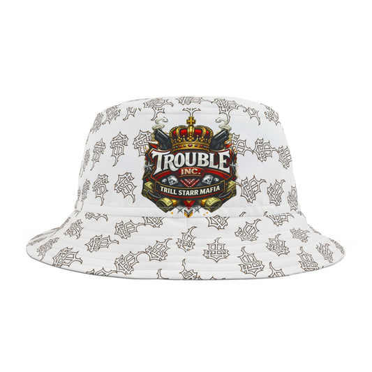 TRILL STARR Bucket Hat (AOP) TROUBLE INC EDITION