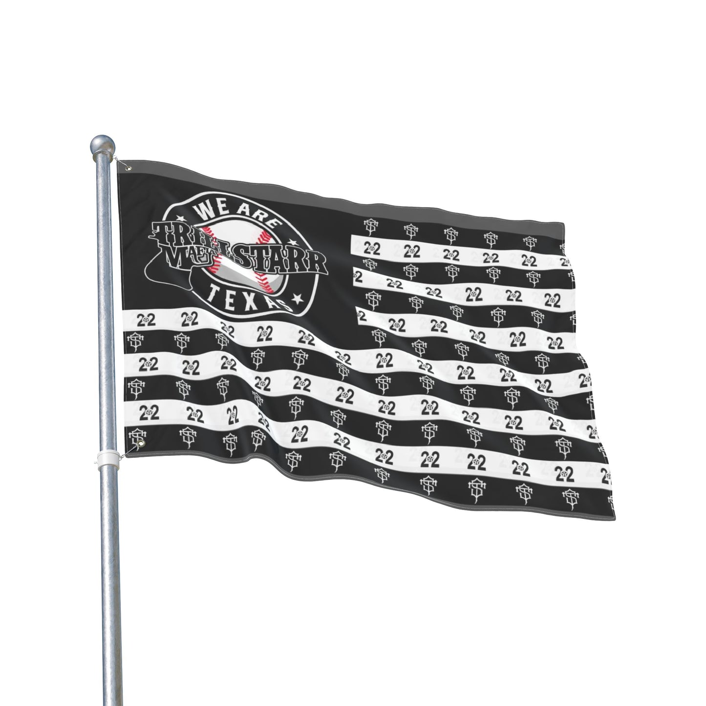 TRILL STARR Double Sided Flag
