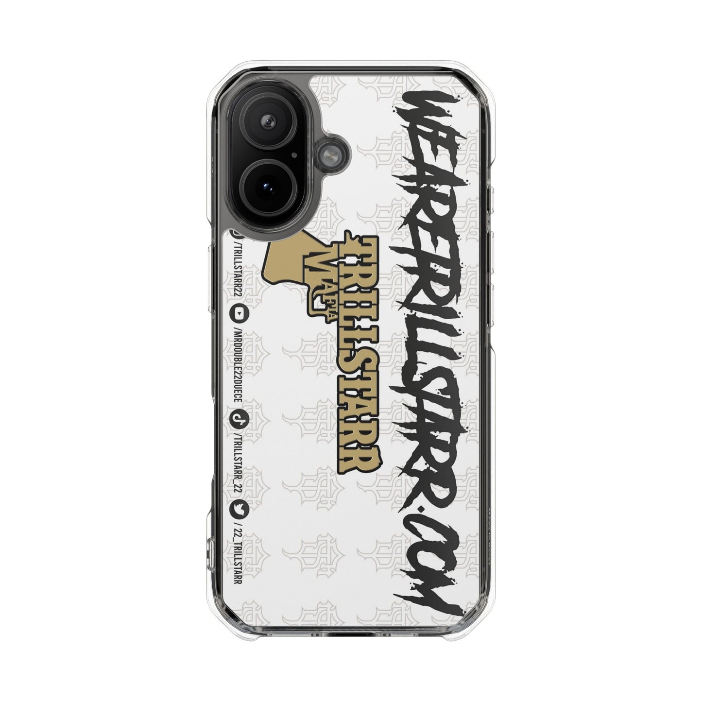 TRILL STARR Magnetic Clear Impact Cases