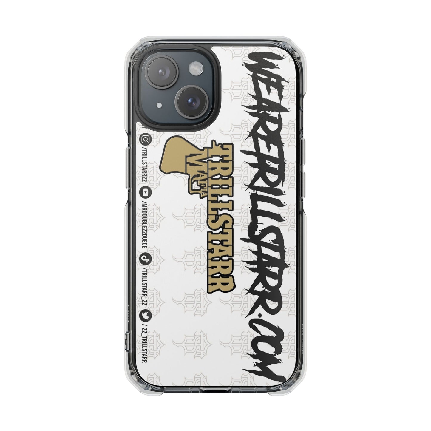 TRILL STARR Magnetic Clear Impact Cases