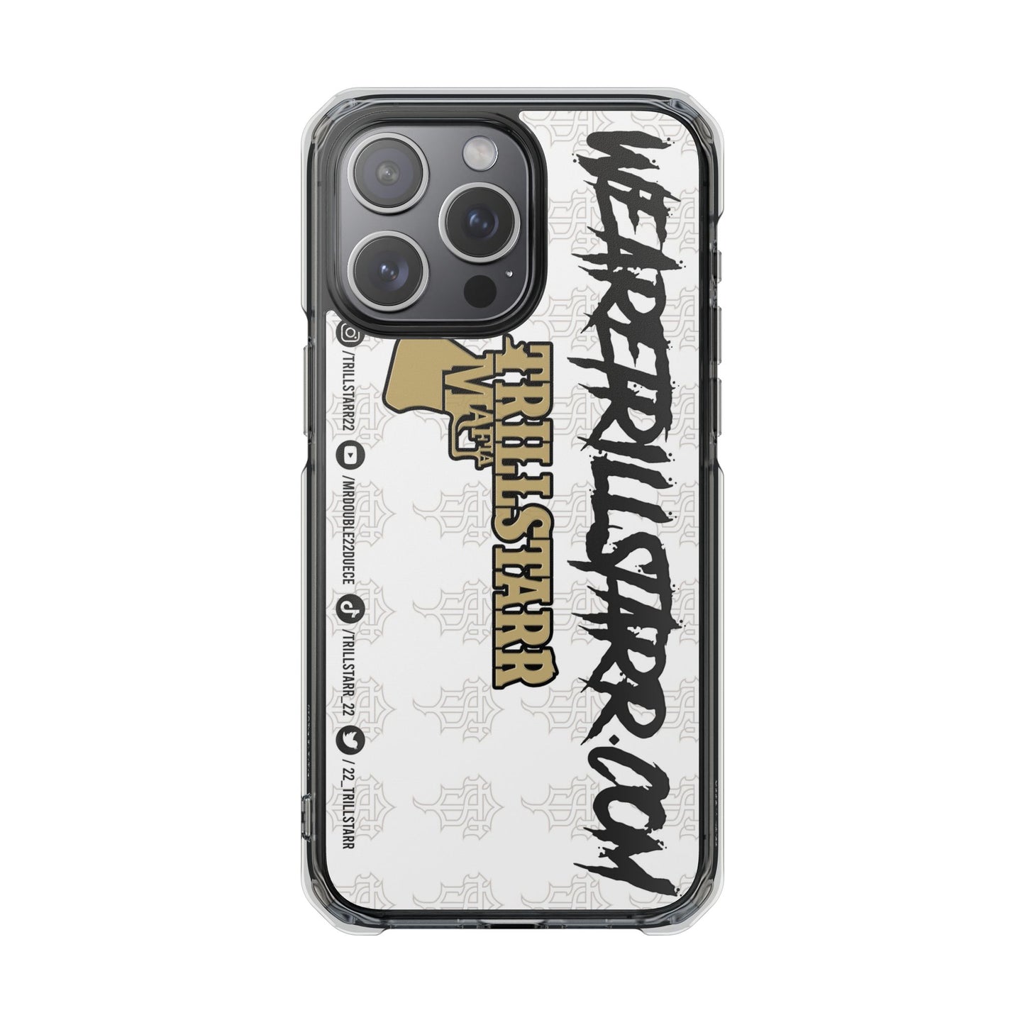 TRILL STARR Magnetic Clear Impact Cases