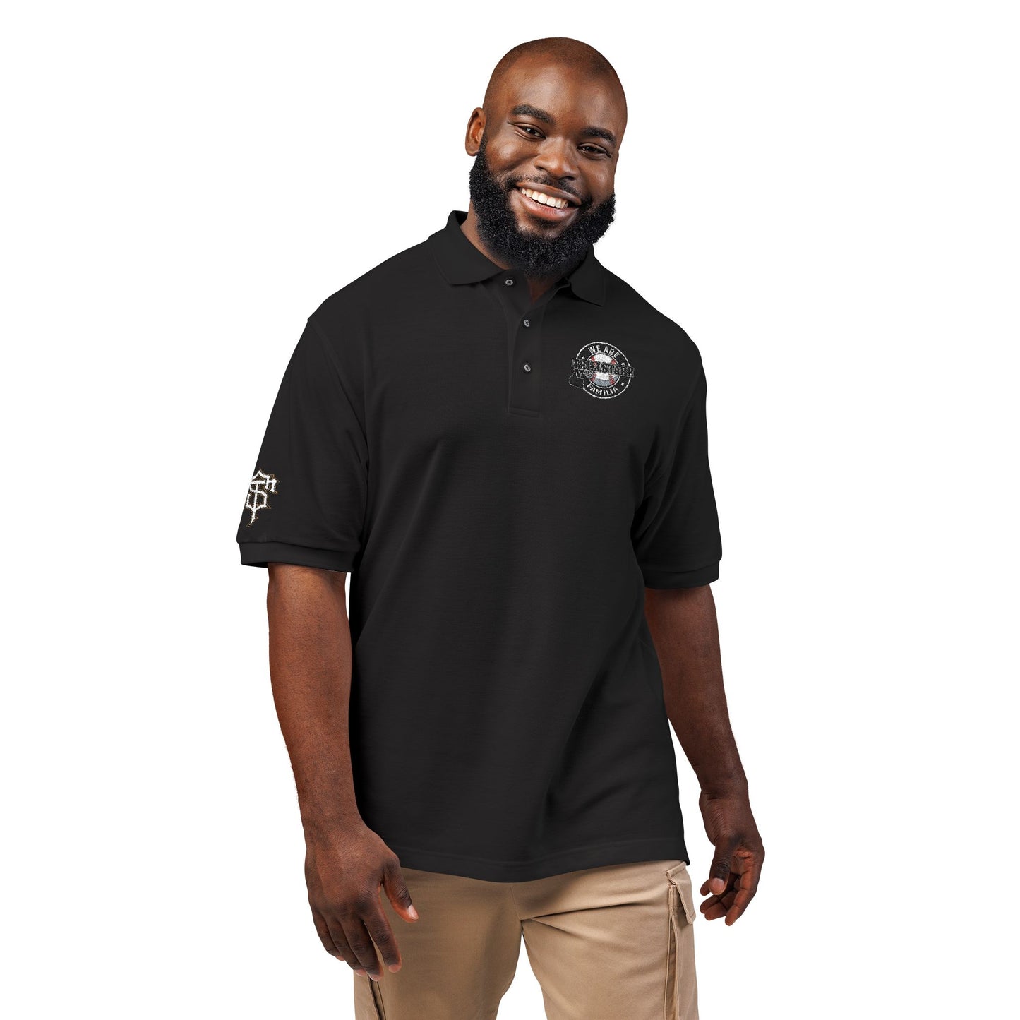 TRILL STARR Unisex Polo Shirt (Embroidery)