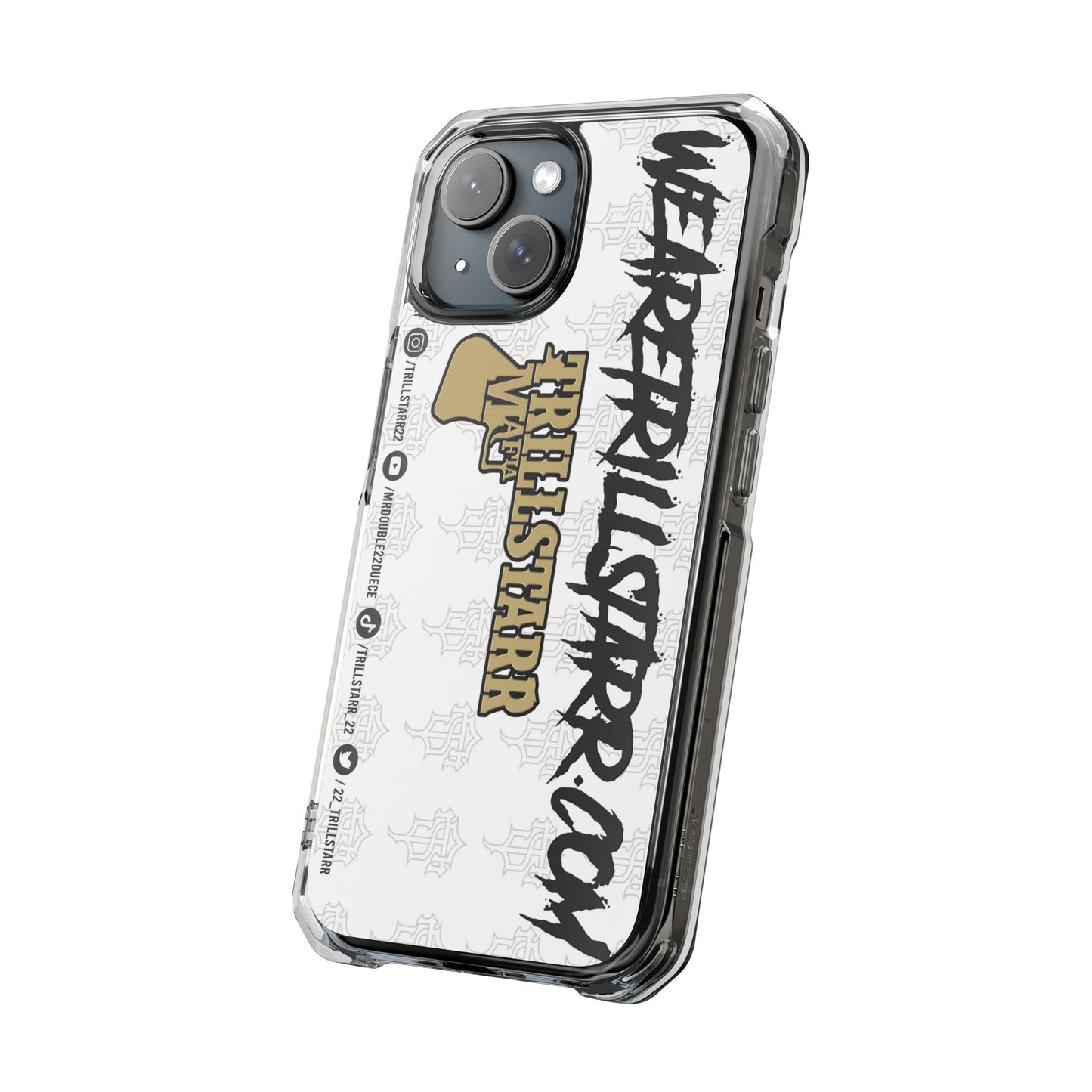 TRILL STARR Magnetic Clear Impact Cases