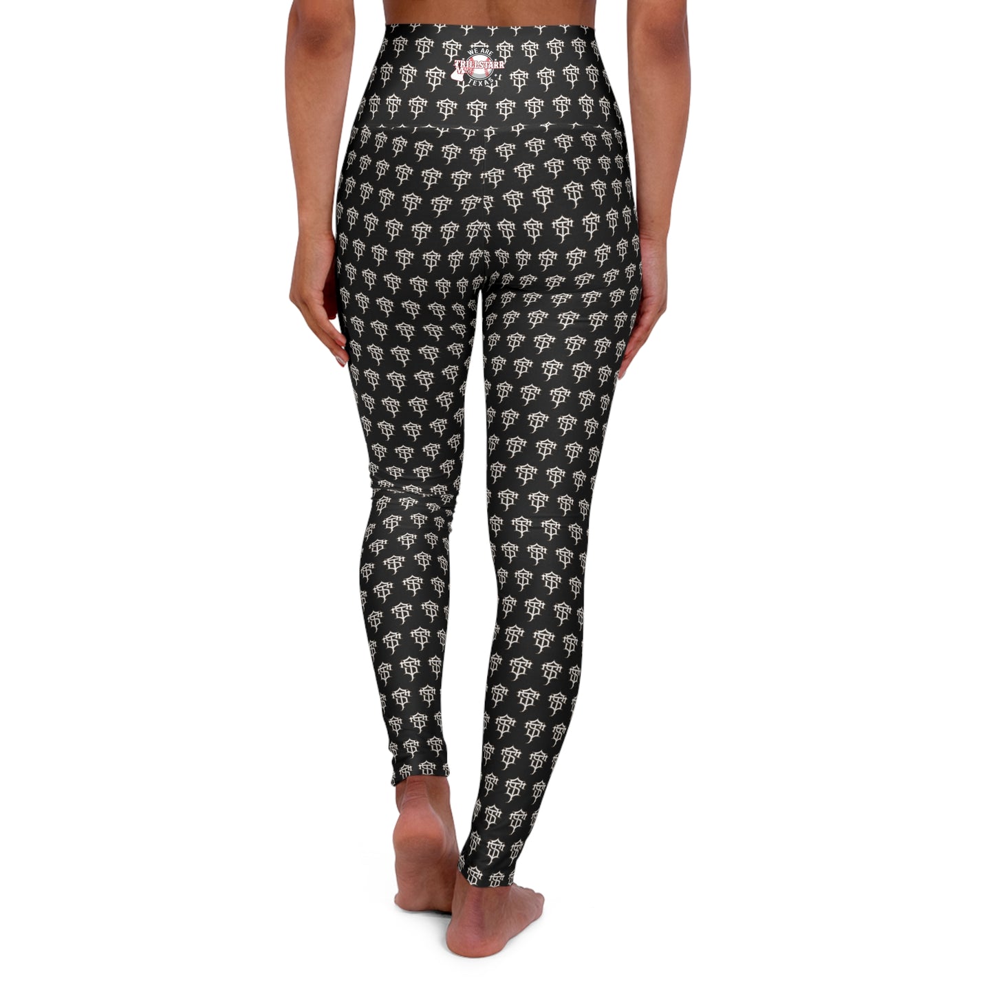 TRILL STARR High Waisted Yoga Leggings (AOP)