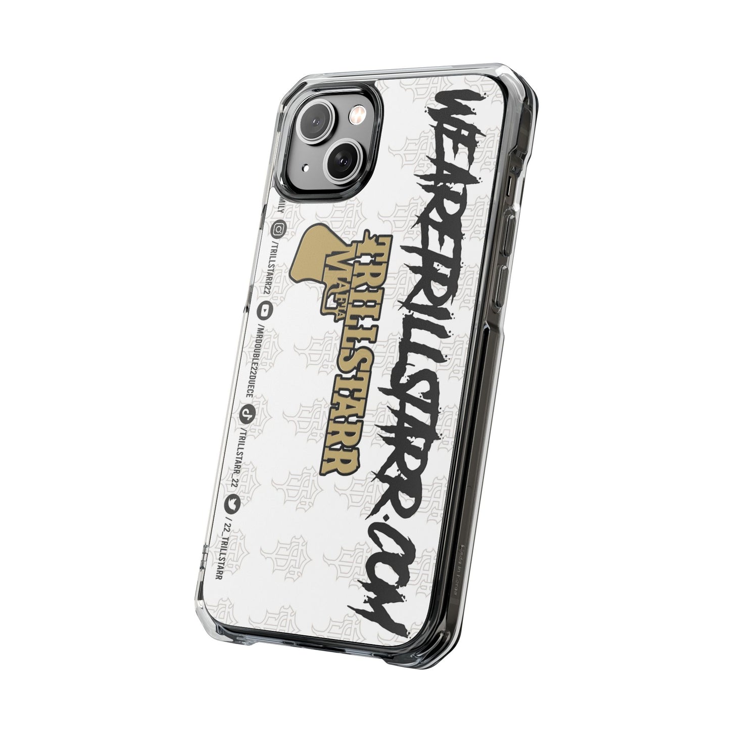 TRILL STARR Magnetic Clear Impact Cases
