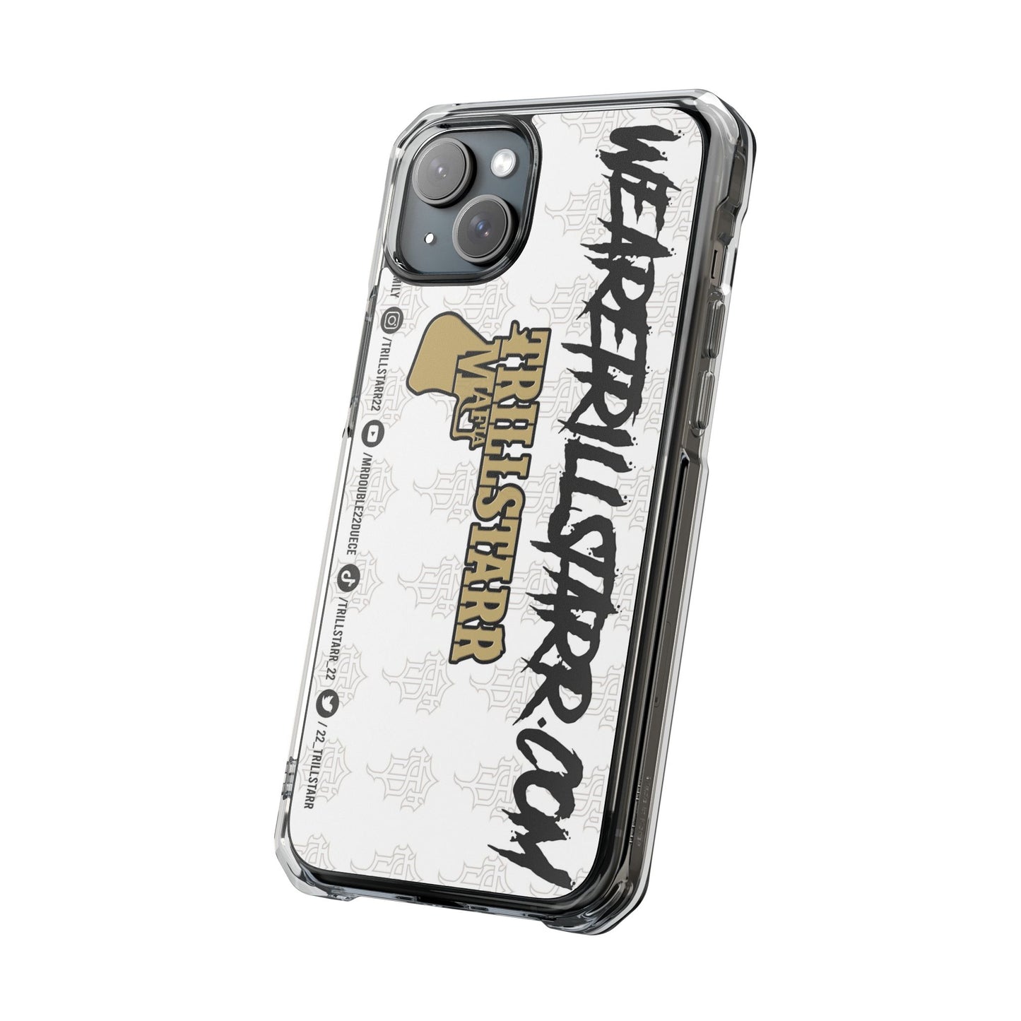 TRILL STARR Magnetic Clear Impact Cases