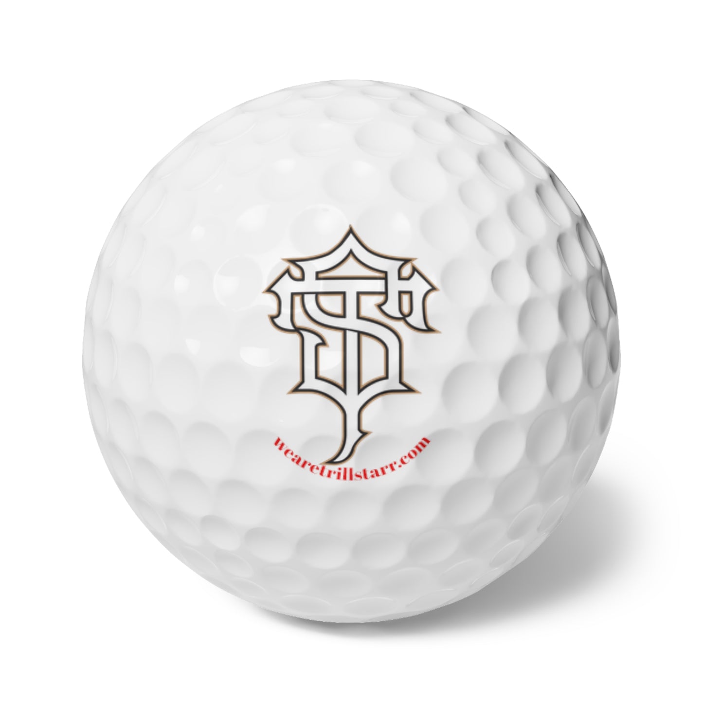 TRILL STARR Golf Balls, 6pcs