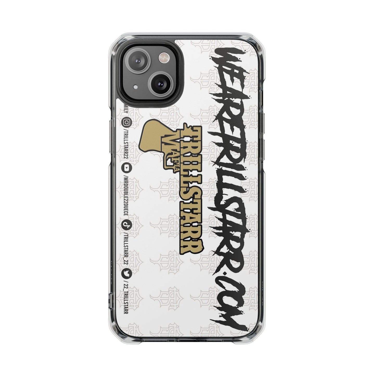 TRILL STARR Magnetic Clear Impact Cases