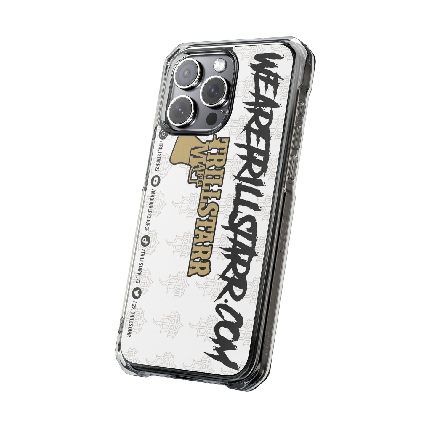 TRILL STARR Magnetic Clear Impact Cases