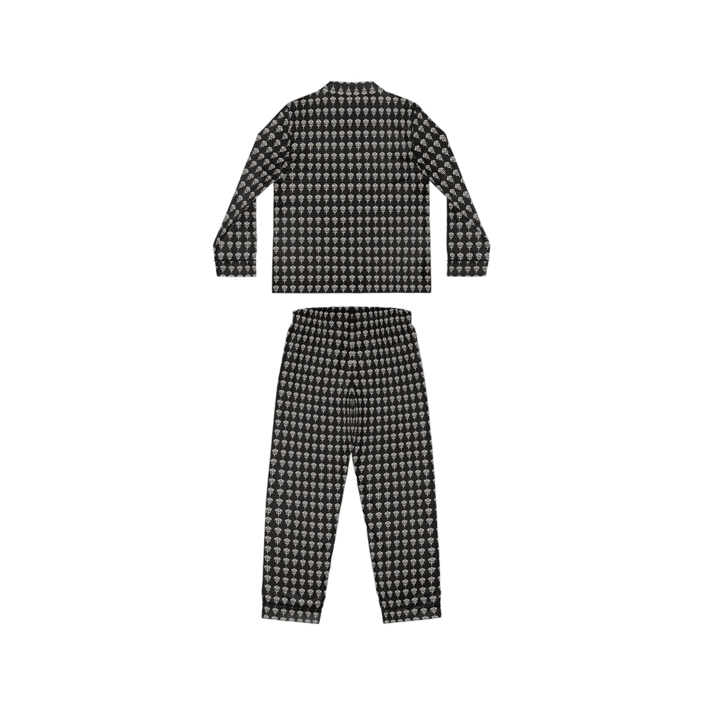 TRILL STARR Women's Satin Pajamas (AOP)