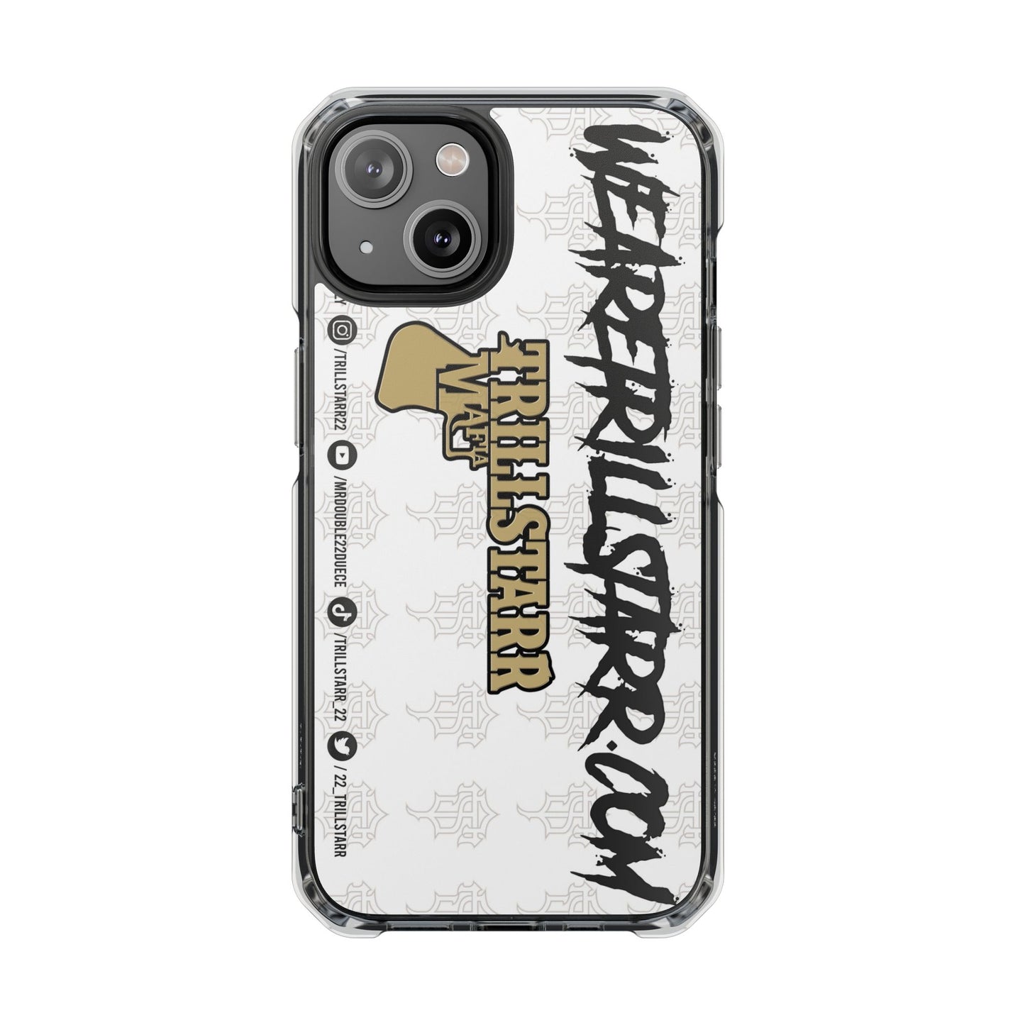 TRILL STARR Magnetic Clear Impact Cases