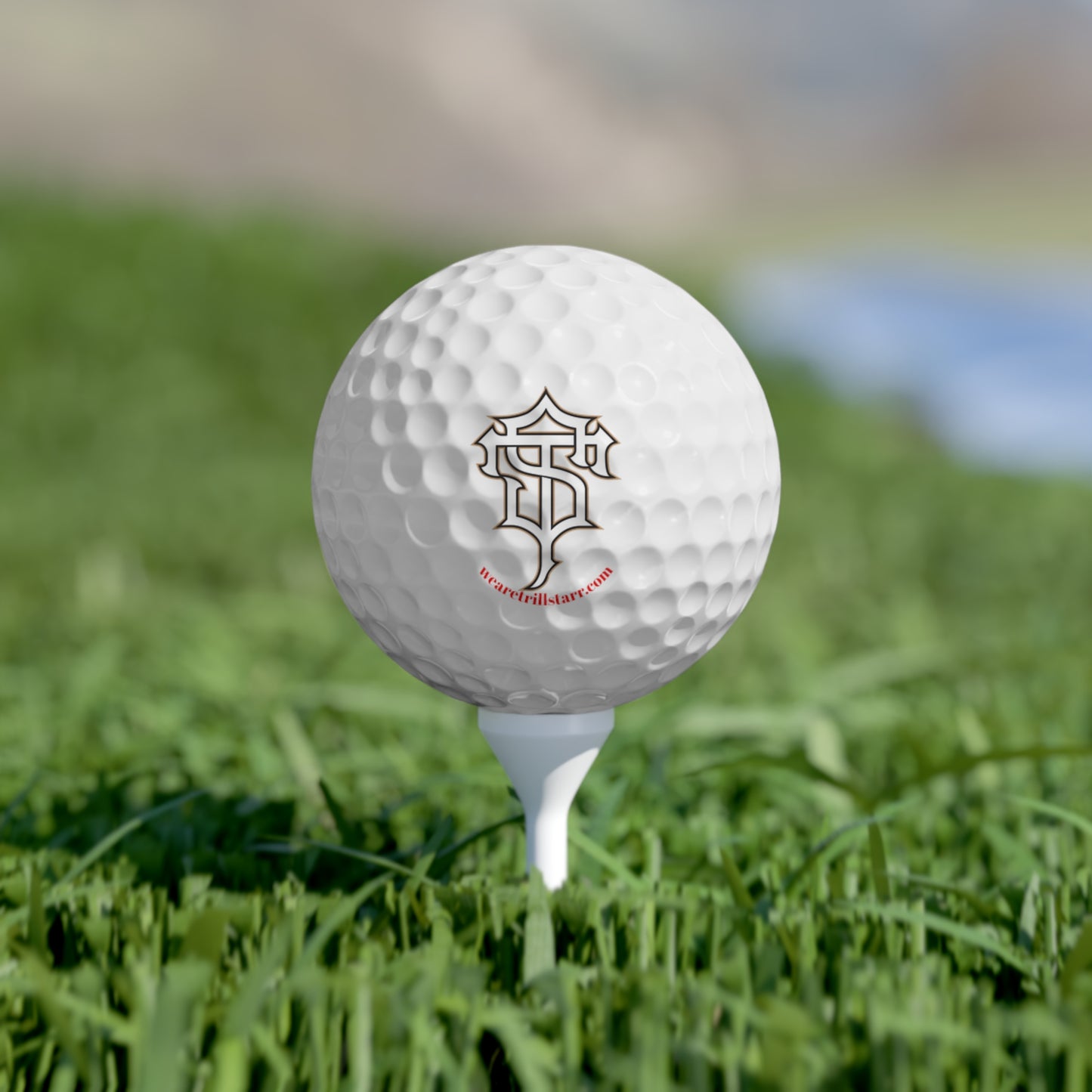 TRILL STARR Golf Balls, 6pcs