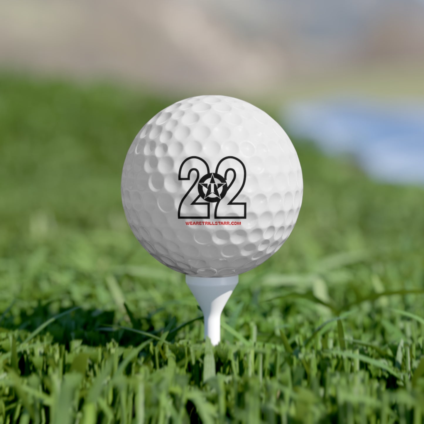 TRILL STARR Golf Balls, 6pcs