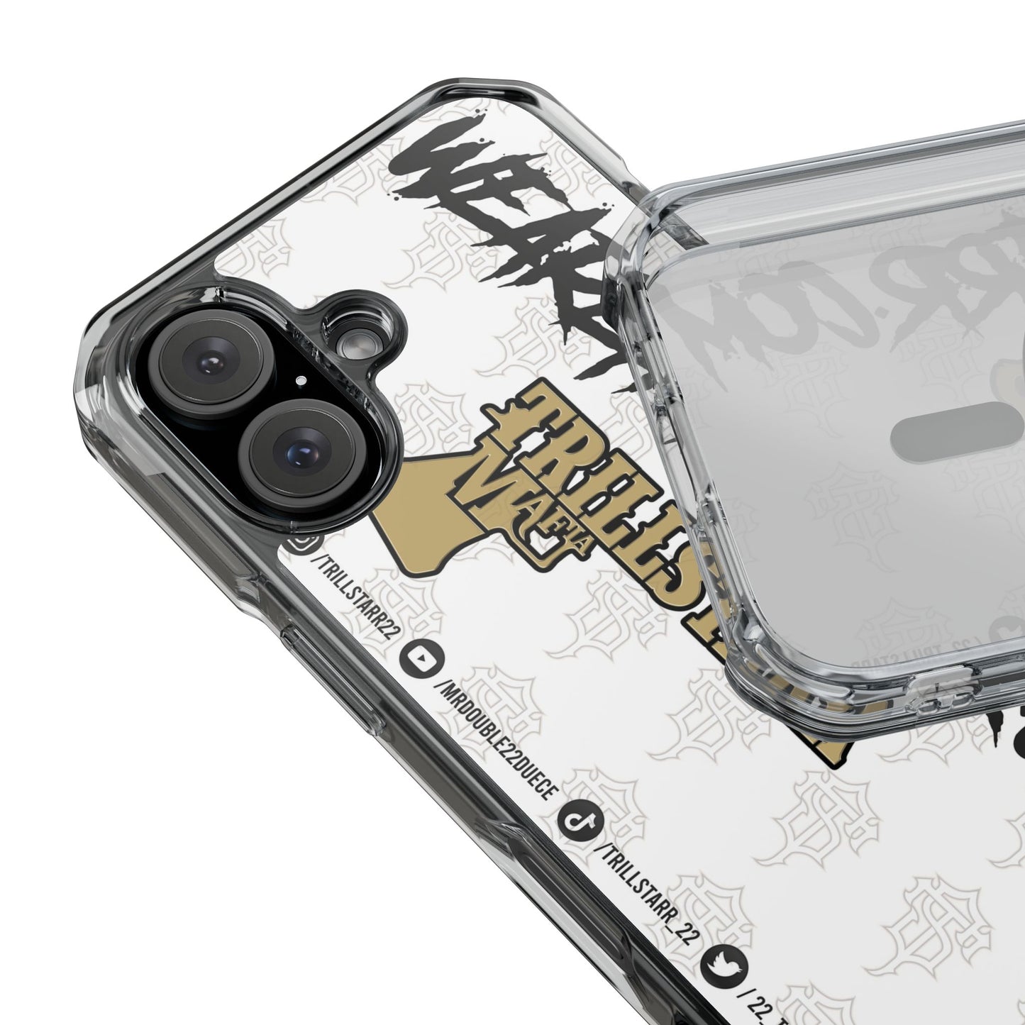 TRILL STARR Magnetic Clear Impact Cases