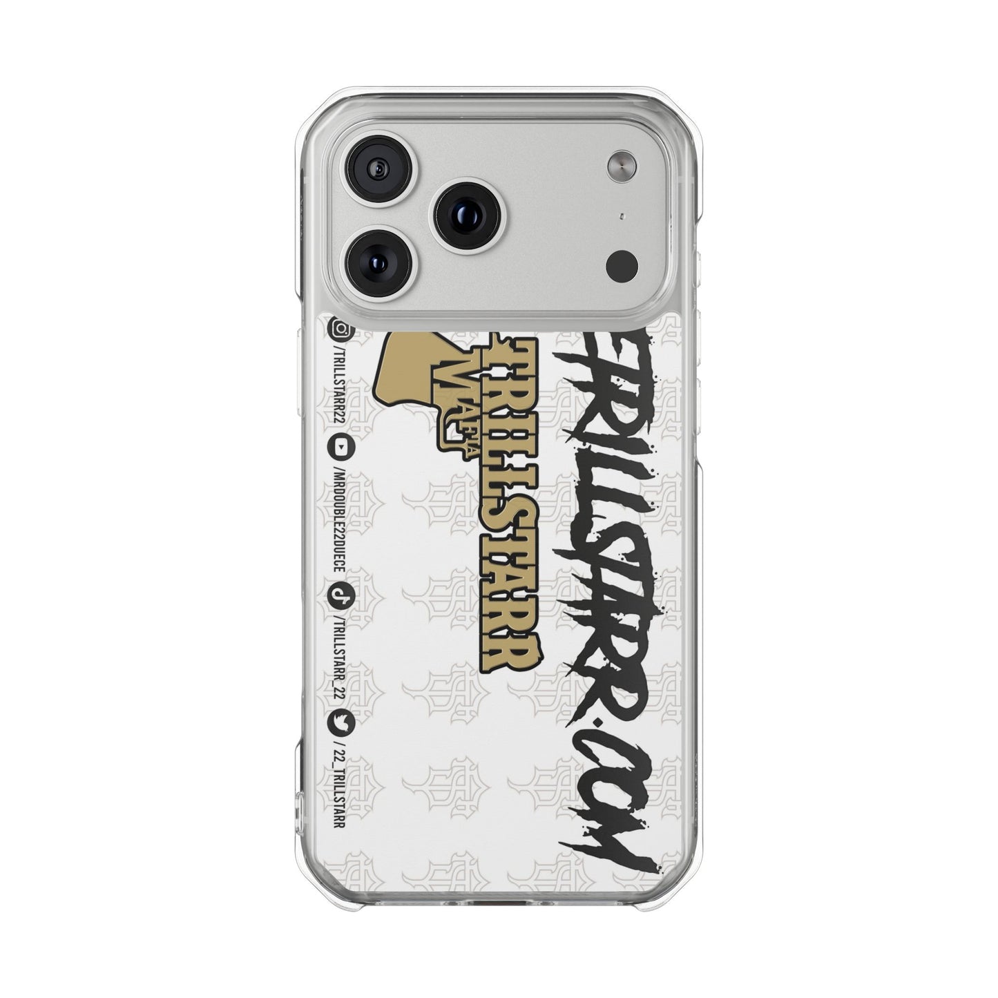 TRILL STARR Magnetic Clear Impact Cases