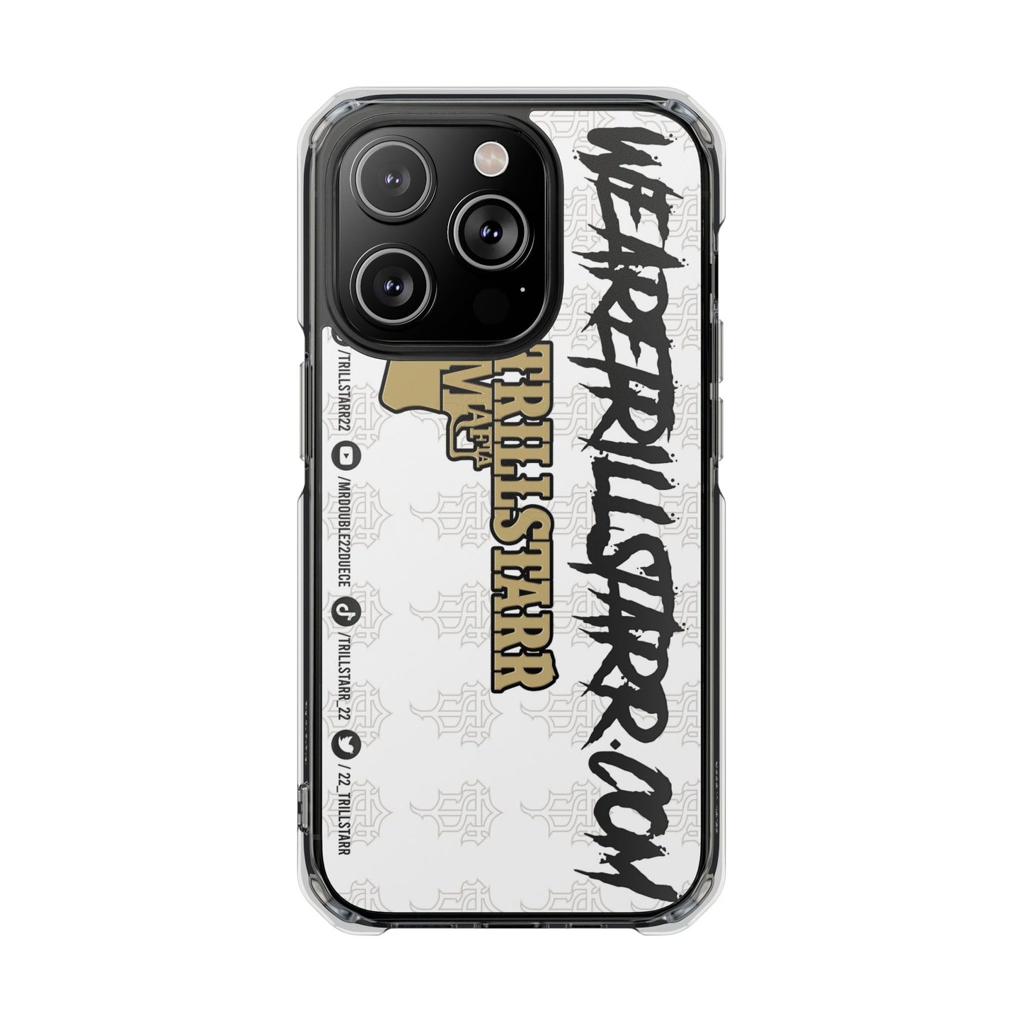 TRILL STARR Magnetic Clear Impact Cases