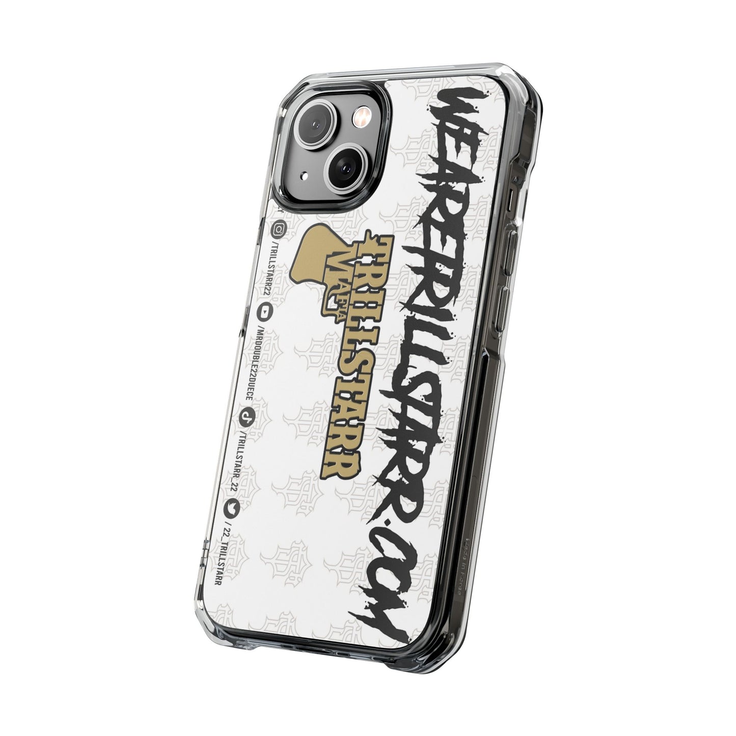 TRILL STARR Magnetic Clear Impact Cases