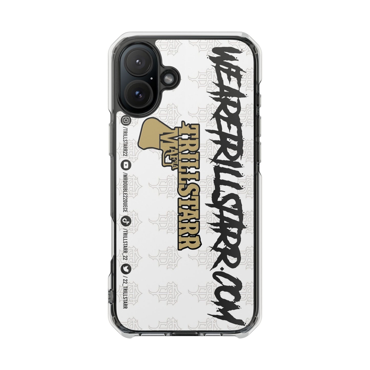 TRILL STARR Magnetic Clear Impact Cases