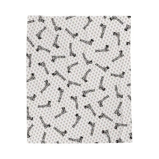 TRILL STARR Velveteen Plush Blanket