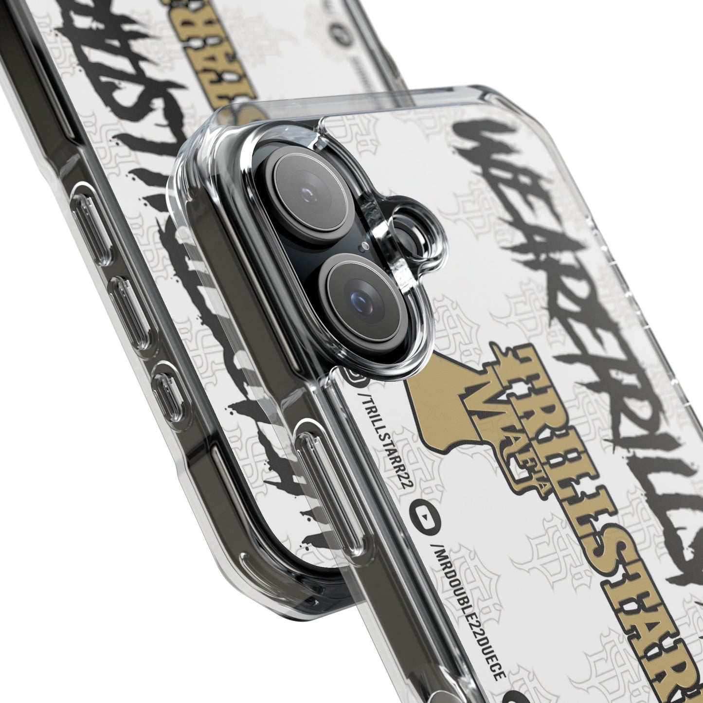 TRILL STARR Magnetic Clear Impact Cases