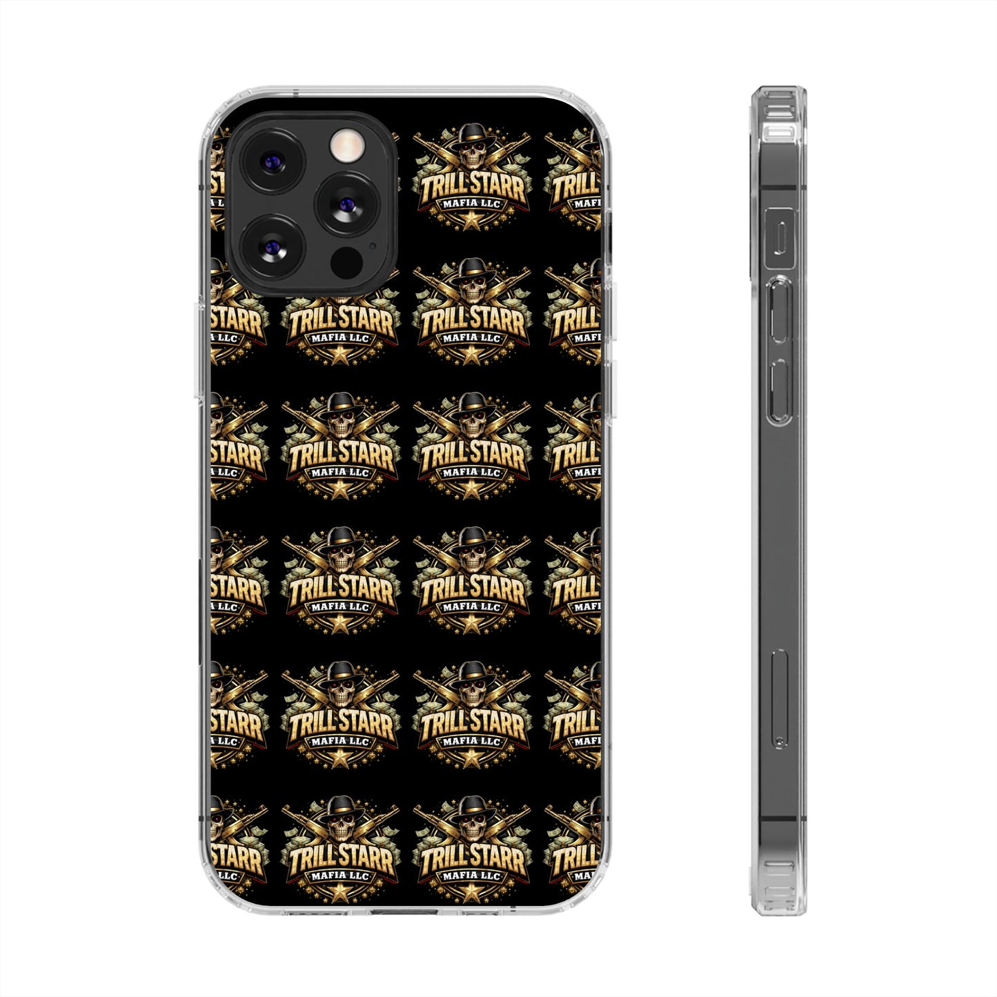 TRILL STARR Magnetic Clear Impact-Resistant Cases