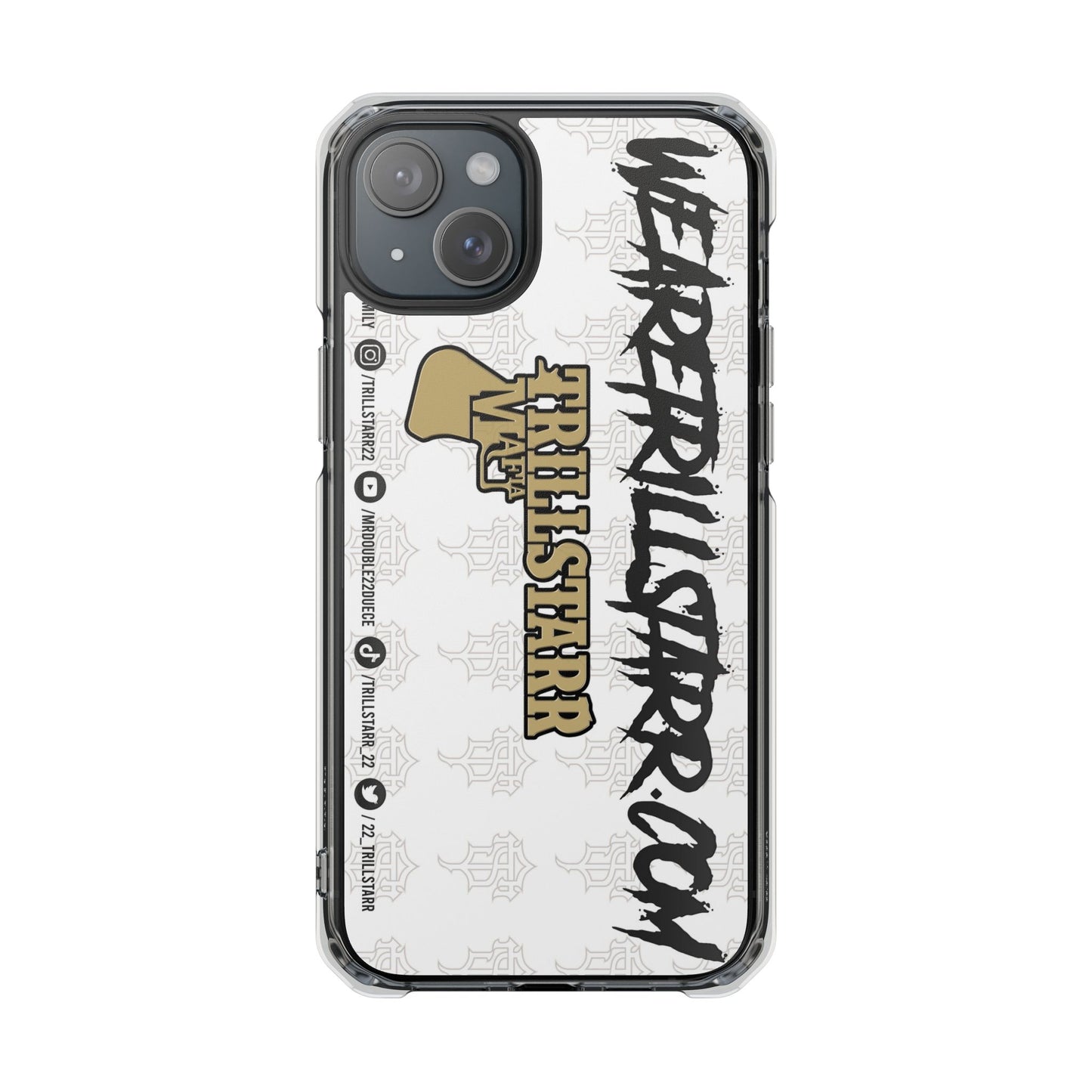 TRILL STARR Magnetic Clear Impact Cases