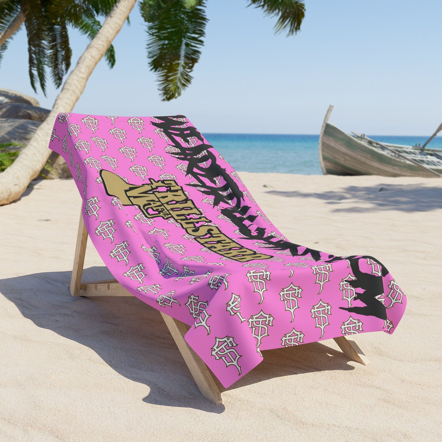 TRILL STARR Beach Towel